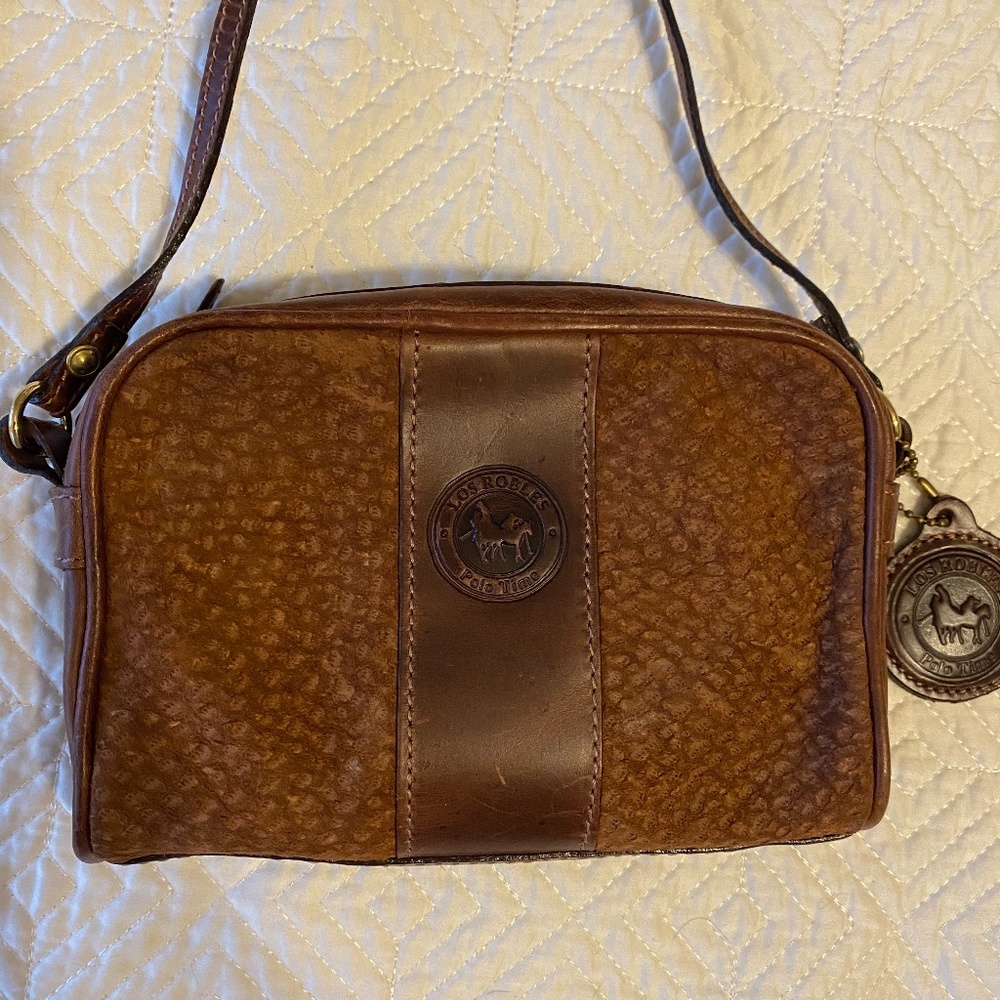 Los Robles Polo Time Leather Crossbody Bag